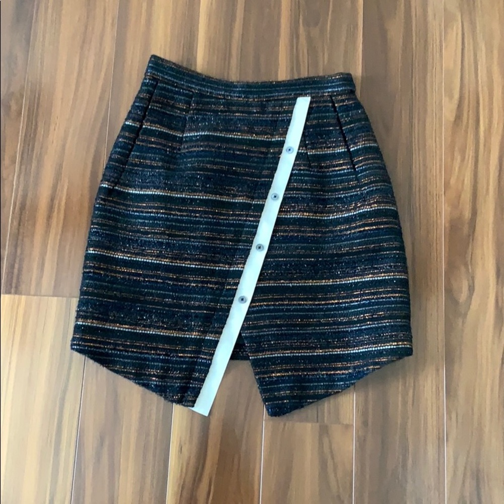 Anthropologie mini skirt